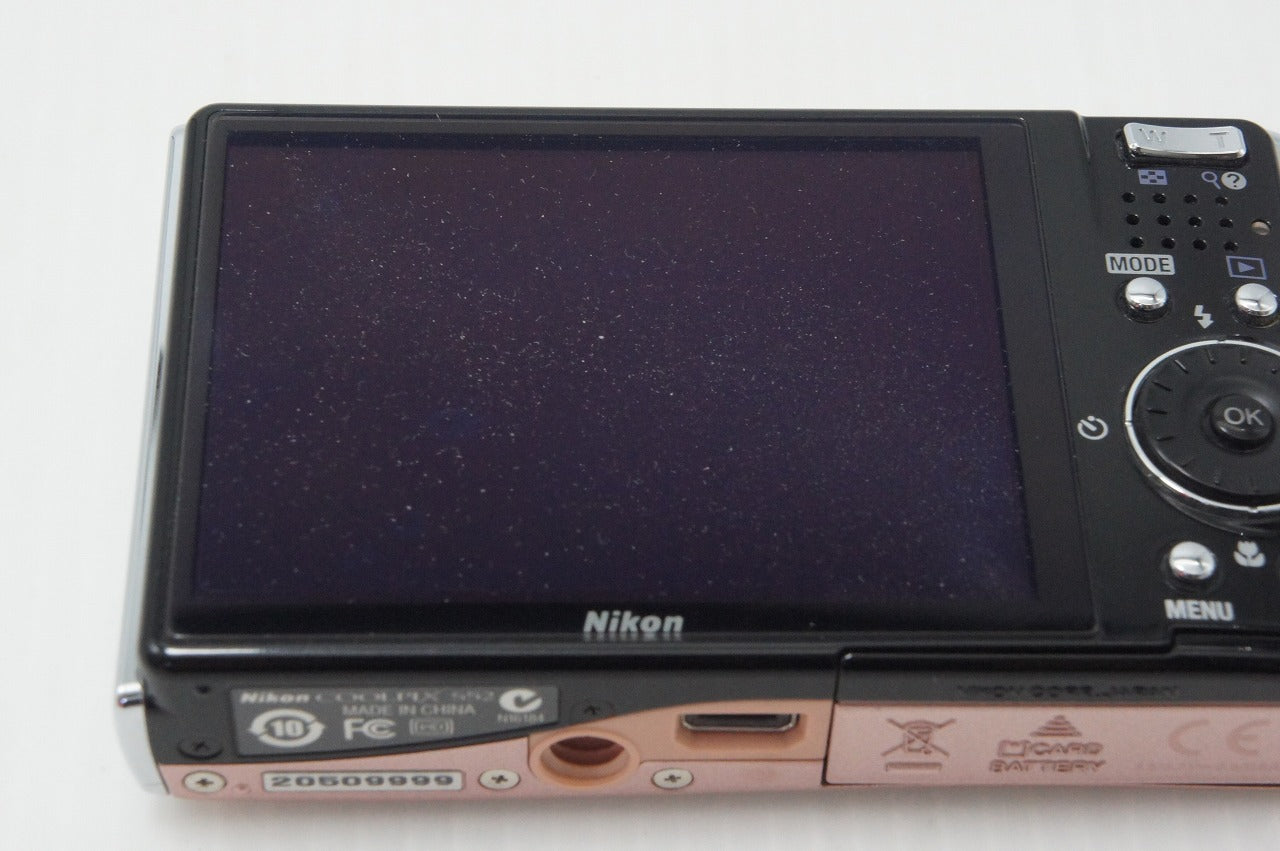 Nikon COOLPIX S52 コンパクトデジタルカメラ コーラルピンク 260820c