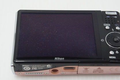 Nikon COOLPIX S52 コンパクトデジタルカメラ コーラルピンク 260820c
