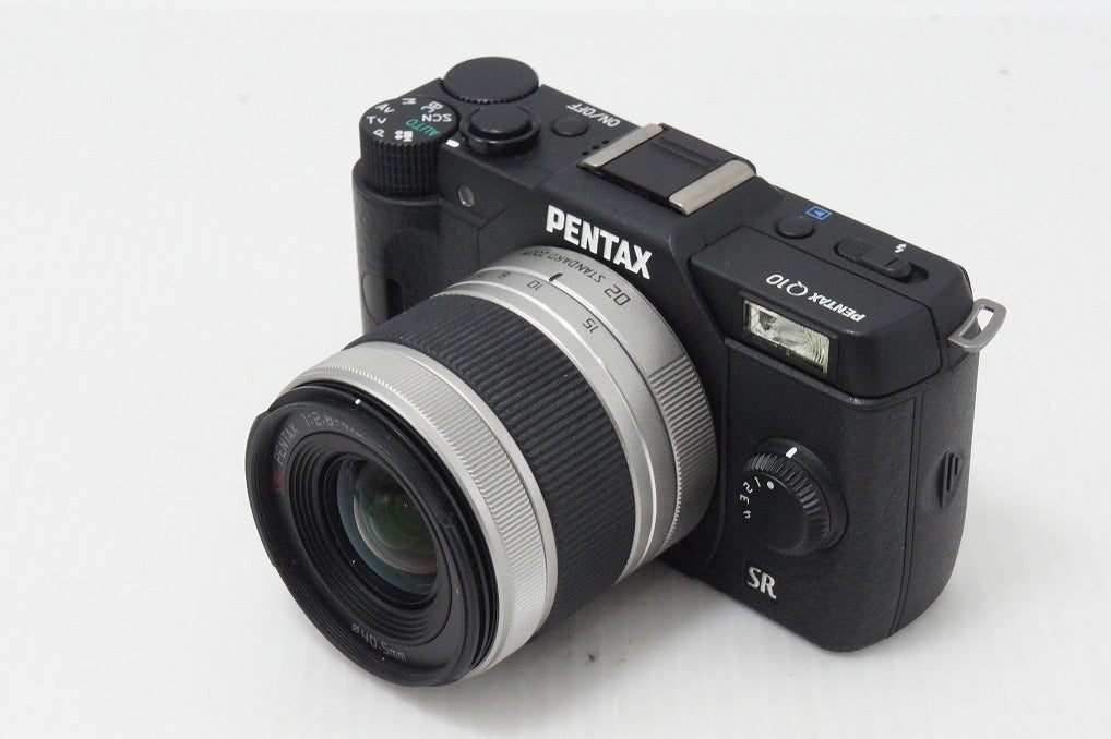 美品 PENTAX ペンタックス Q10 ズームレンズキット [標準ズーム 02 STANDARD ZOOM]  ミラーレス一眼カメラ ブラック 260818af