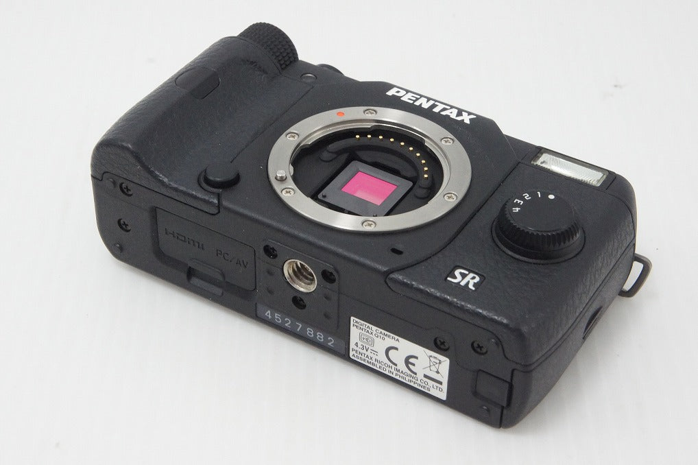 美品 PENTAX ペンタックス Q10 ズームレンズキット [標準ズーム 02 STANDARD ZOOM]  ミラーレス一眼カメラ ブラック 260818af