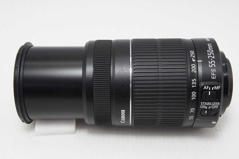 美品 Canon キヤノン EF-S 55-250mm F4-5.6 IS II APS-C ズームレンズ