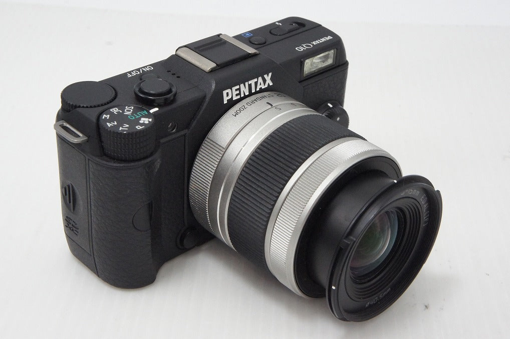美品 PENTAX ペンタックス Q10 ズームレンズキット [標準ズーム 02 STANDARD ZOOM]  ミラーレス一眼カメラ ブラック 260818af