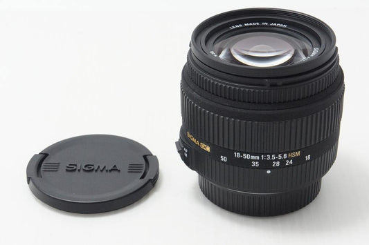 美品 SIGMA シグマ 18-50mm F3.5-5.6 DC HSM Nikon ニコン Fマウント APS-C ズームレンズ 260818aj