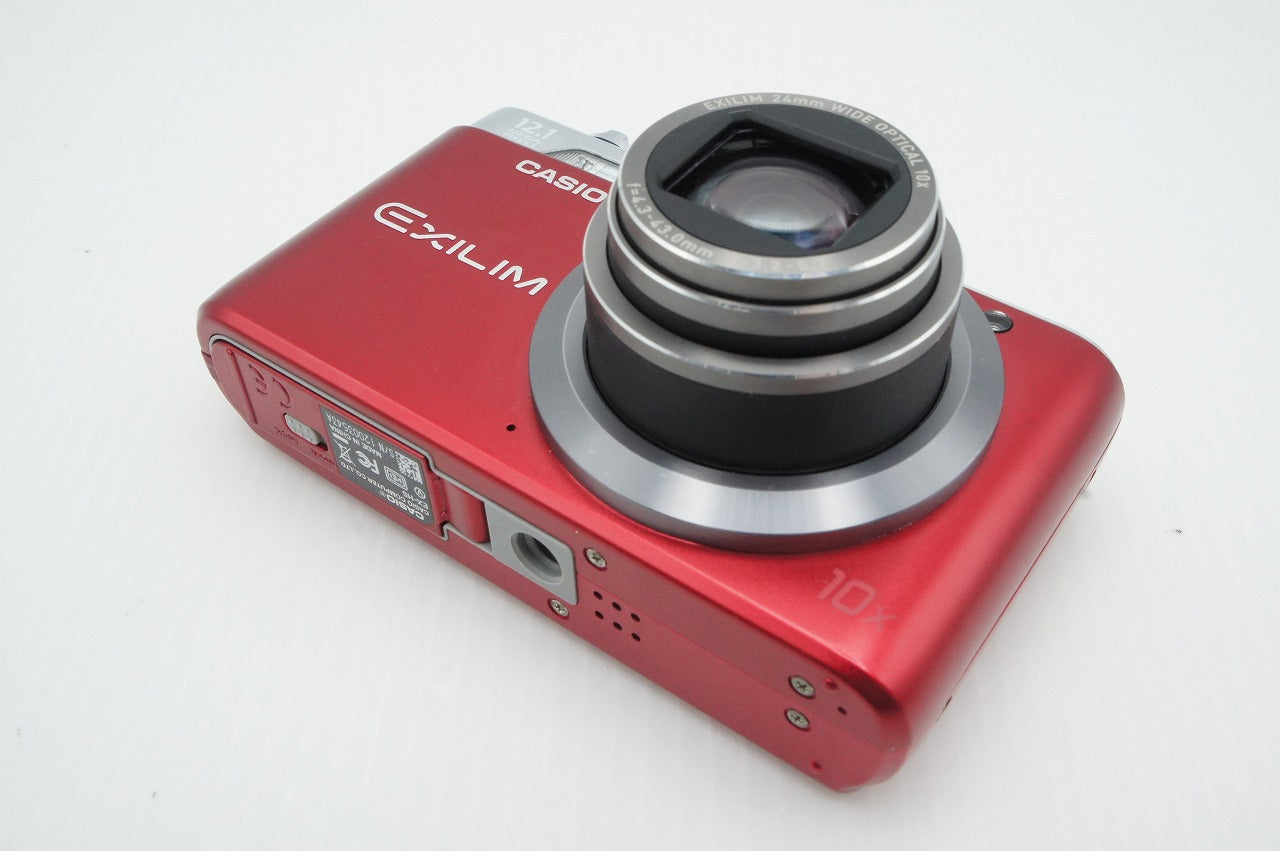 美品 CASIO カシオ EXILIM EX-H5 コンパクトデジタルカメラ レッド 元箱付 260317z
