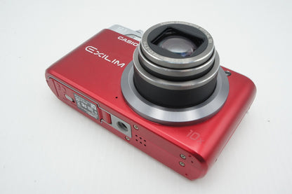 美品 CASIO カシオ EXILIM EX-H5 コンパクトデジタルカメラ レッド 元箱付 260317z