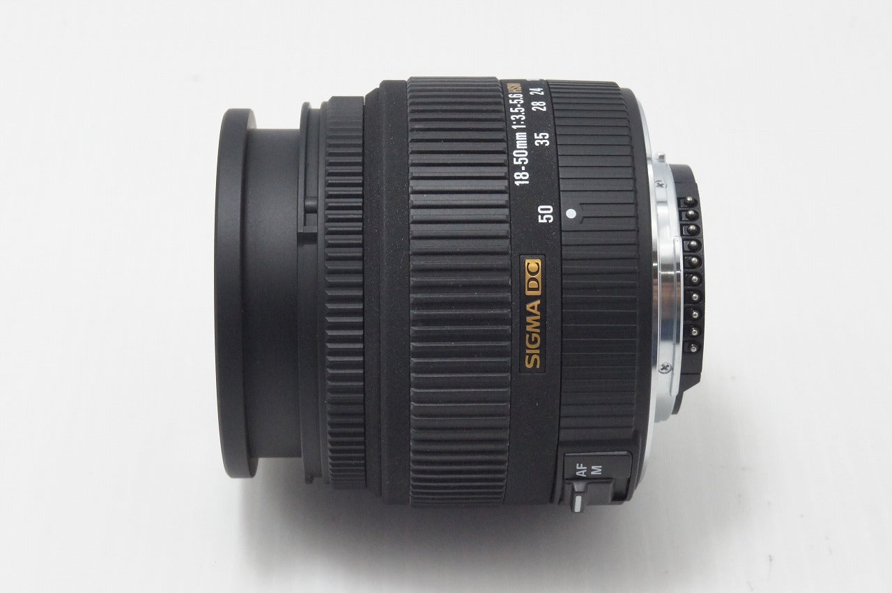 美品 SIGMA シグマ 18-50mm F3.5-5.6 DC HSM Nikon ニコン Fマウント APS-C ズームレンズ 260818aj
