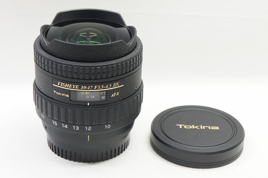 美品 Tokina トキナー AT-X 107 DX FISHEYE 10-17mm F3.5-4.5