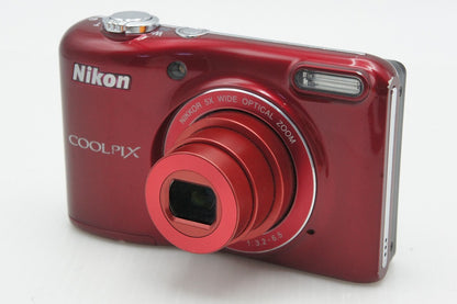 Nikon ニコン COOLPIX L28 コンパクトデジタルカメラ レッド 260317r