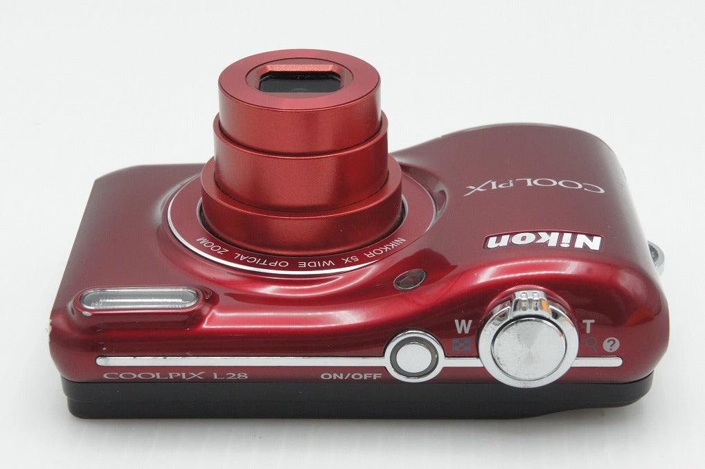 Nikon ニコン COOLPIX L28 コンパクトデジタルカメラ レッド 260317r
