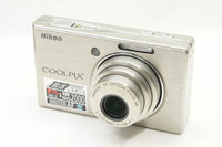 美品 Nikon ニコン COOLPIX S500 コンパクトデジタルカメラ シルバー 240826t