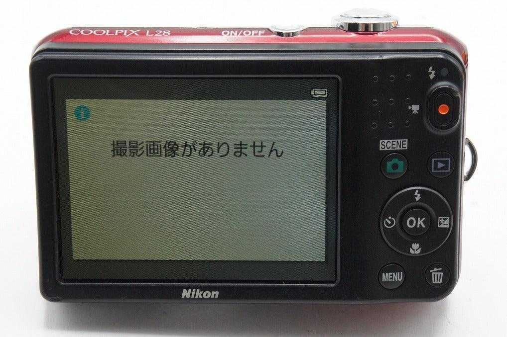 Nikon ニコン COOLPIX L28 コンパクトデジタルカメラ レッド 260317r