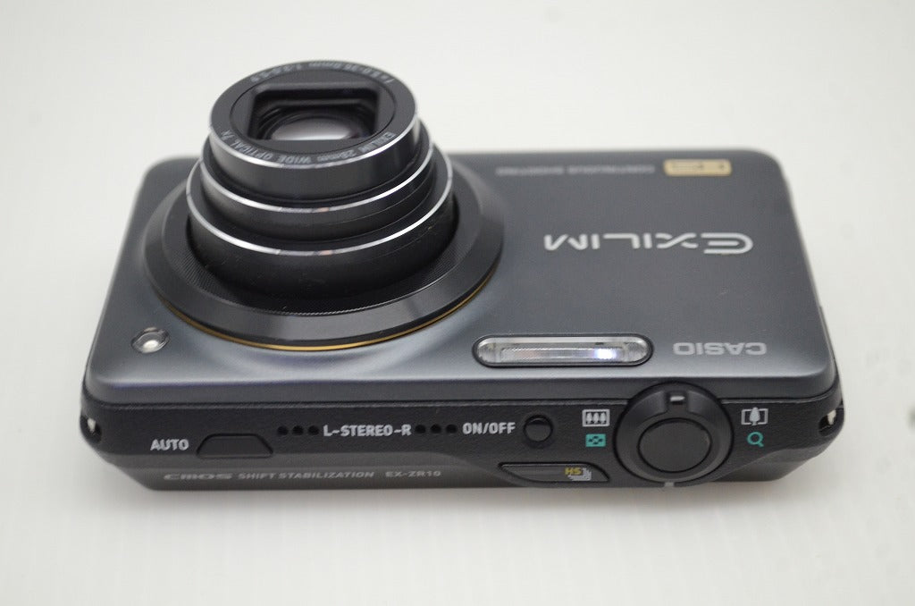 美品 CASIO カシオ EXILIM EX-ZR10 コンパクトデジタルカメラ ブラック 251105b