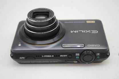 美品 CASIO カシオ EXILIM EX-ZR10 コンパクトデジタルカメラ ブラック 251105b