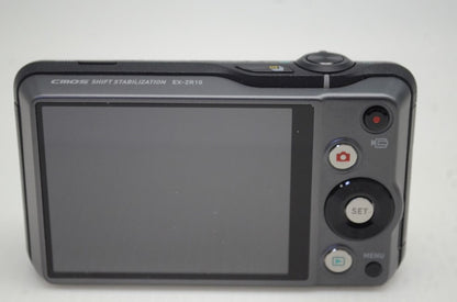 美品 CASIO カシオ EXILIM EX-ZR10 コンパクトデジタルカメラ ブラック 251105b
