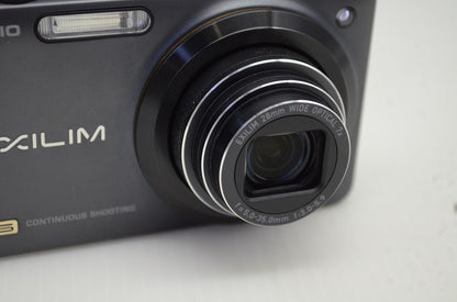 美品 CASIO カシオ EXILIM EX-ZR10 コンパクトデジタルカメラ ブラック 251105b