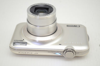 良品 FUJIFILM フジフィルム FinePix JX400 コンパクトデジタルカメラ シャンパンゴールド 元箱付 251110t