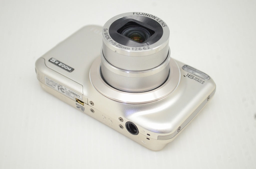 良品 FUJIFILM フジフィルム FinePix JX400 コンパクトデジタルカメラ シャンパンゴールド 元箱付 251110t