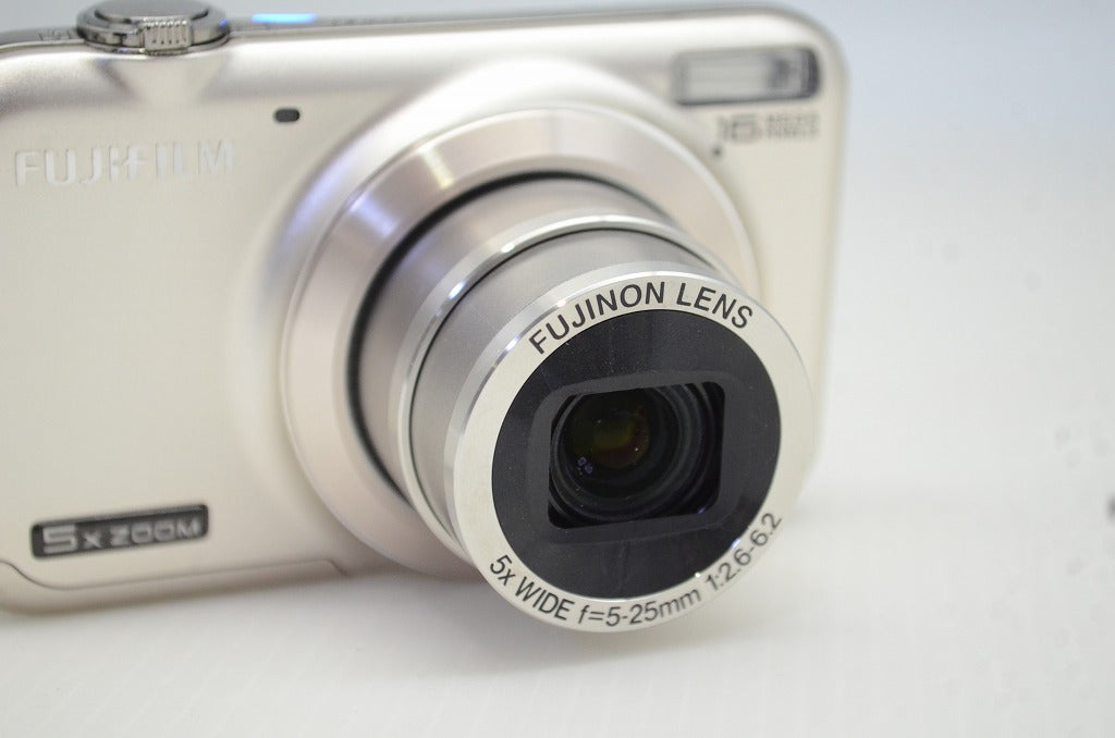 良品 FUJIFILM フジフィルム FinePix JX400 コンパクトデジタルカメラ シャンパンゴールド 元箱付 251110t