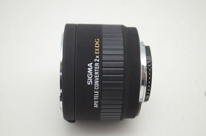 美品 SIGMA シグマ APO TELE CONVERTER 2X EX DG Nikon ニコン Fマウント テレコンバーター 251110s