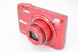 美品 Nikon ニコン COOLPIX S6800 コンパクトデジタルカメラ レッド 元箱付 240122f