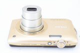 良品 Nikon ニコン COOLPIX S3300 コンパクトデジタルカメラ スイートゴールド 元箱付 240122g