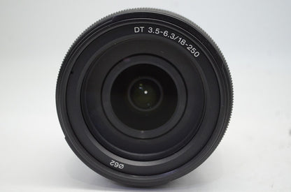 SONY DT 18-250mm F3.5-6.3 SAL18250 MINOLTA αマウント APS-C ズームレンズ フード付 250903j
