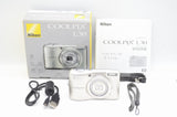 美品 Nikon ニコン COOLPIX L30 コンパクトデジタルカメラ シルバー 元箱付 250208m