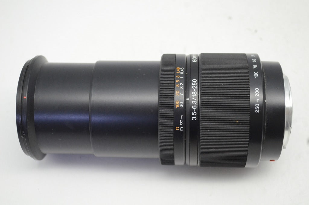 [改訂版] SONY DT 3.5-6.3／18-250 ズームレンズ DT 18-250mm F3.5-6.3 | デジタル一眼カメラα（アルファ） | ソニー