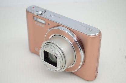 美品 CASIO カシオ EXILIM EX-ZS180 コンパクトデジタルカメラ ピンクゴールド 251106i