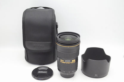 美品 Nikon ニコン AF-S NIKKOR 24-70mm F2.8G ED フルサイズ フード ケース付 250904aa
