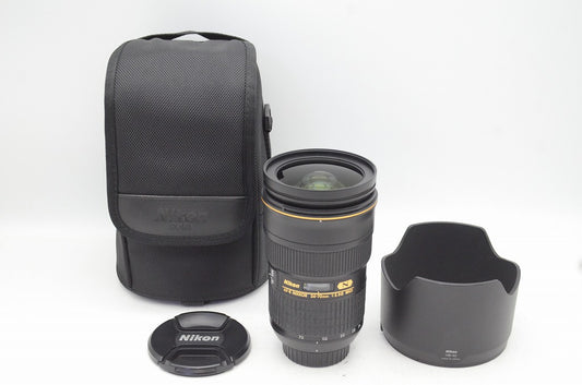 美品 Nikon ニコン AF-S NIKKOR 24-70mm F2.8G ED フルサイズ フード ケース付 250904aa