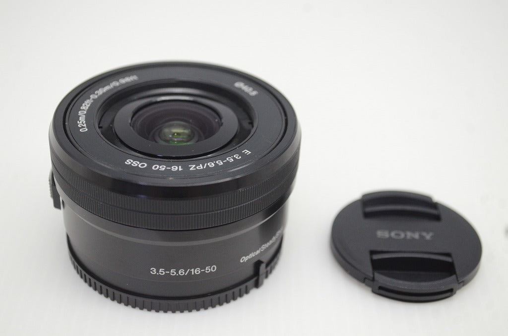 美品 SONY ソニー E PZ 16-50mm F3.5-5.6 OSS SELP1650 Eマウント APS-C ズームレンズ 251106h