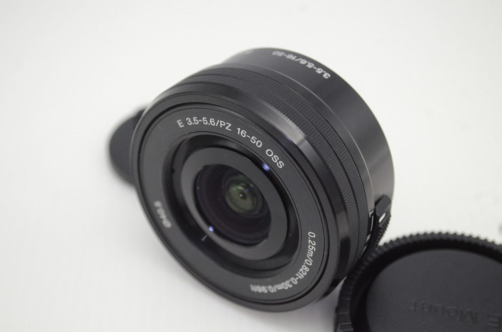 美品 SONY ソニー E PZ 16-50mm F3.5-5.6 OSS SELP1650 Eマウント APS-C ズームレンズ 251106h