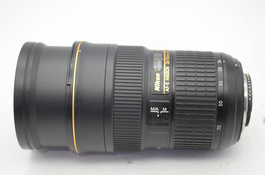 美品 Nikon ニコン AF-S NIKKOR 24-70mm F2.8G ED フルサイズ フード ケース付 250904aa