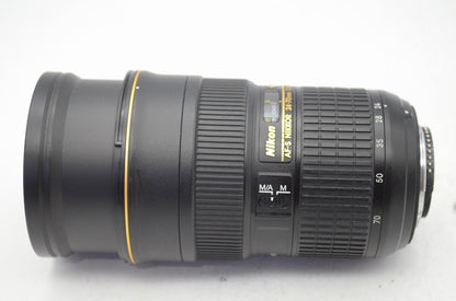 美品 Nikon ニコン AF-S NIKKOR 24-70mm F2.8G ED フルサイズ フード ケース付 250904aa