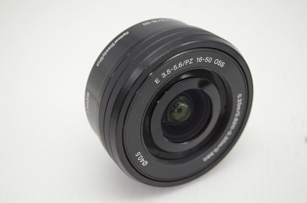 美品 SONY ソニー E PZ 16-50mm F3.5-5.6 OSS SELP1650 Eマウント APS-C ズームレンズ 251106h