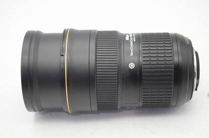 美品 Nikon ニコン AF-S NIKKOR 24-70mm F2.8G ED フルサイズ フード ケース付 250904aa