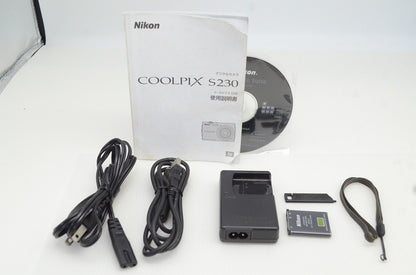 Nikon ニコン COOLPIX S230 コンパクトデジタルカメラ シルバー 251112q