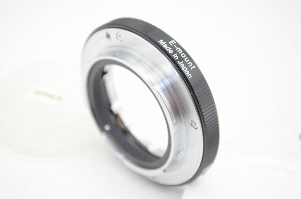 美品 Voigtlander フォクトレンダー VM E-Mount Adapter マウントアダプター ブラック 元箱付 250904s