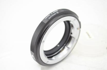 美品 Voigtlander フォクトレンダー VM E-Mount Adapter マウントアダプター ブラック 元箱付 250904s