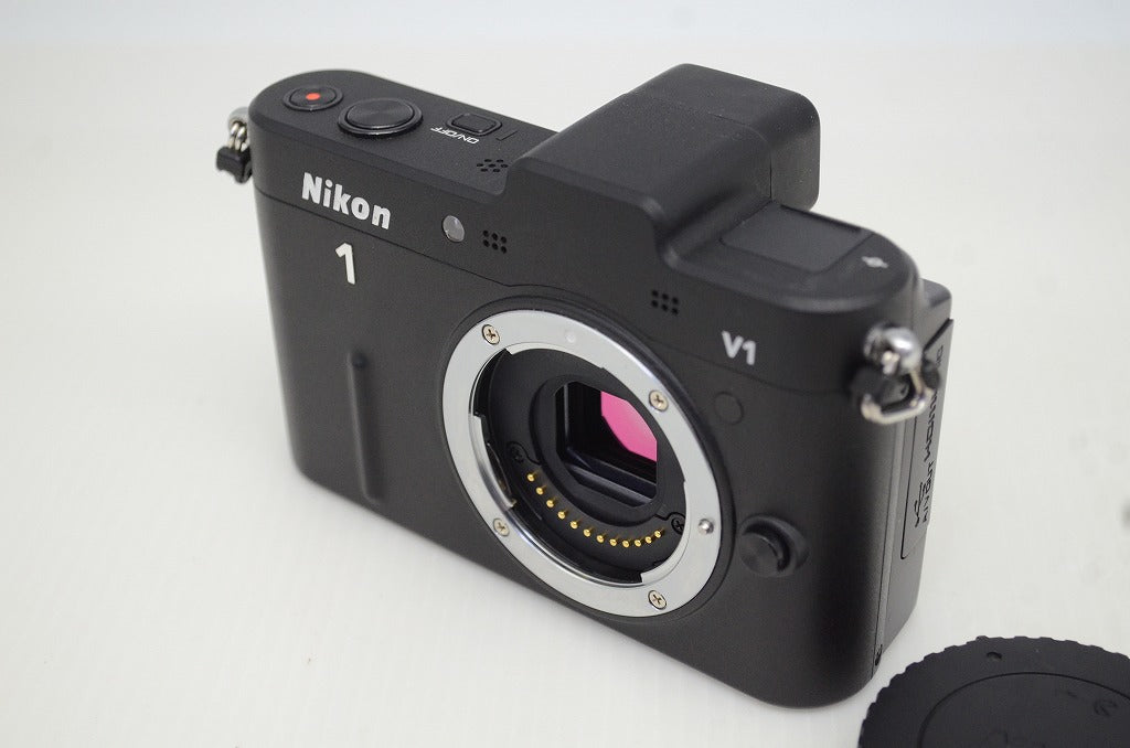 美品 Nikon ニコン 1 V1 ボディ ミラーレス一眼カメラ ブラック 251104x