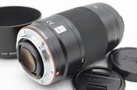 訳あり品 SONY ソニー AF 75-300mm F4.5-5.6 SAL75300 MINOLTA αマウント ズームレンズ フード付 250205a