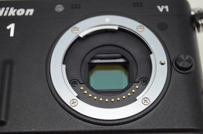 美品 Nikon ニコン 1 V1 ボディ ミラーレス一眼カメラ ブラック 251104x