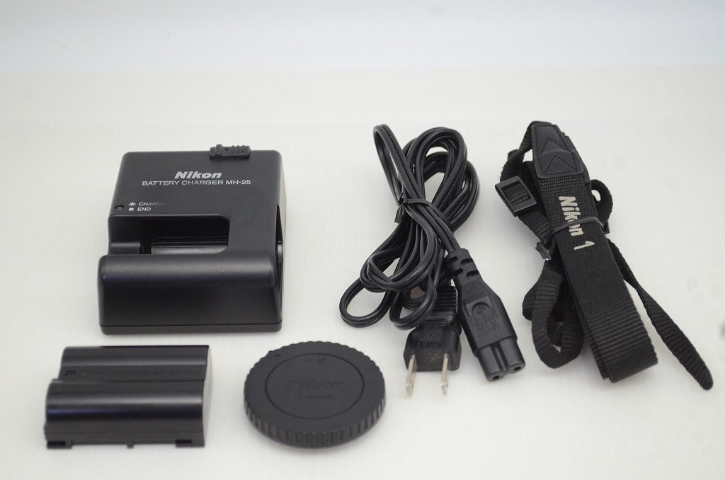 美品 Nikon ニコン 1 V1 ボディ ミラーレス一眼カメラ ブラック 251104x