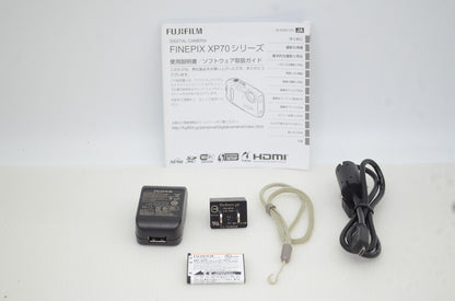 FUJIFILM フジフィルム FinePix XP70 コンパクトデジタルカメラ イエロー 251105p