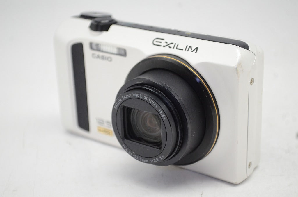 CASIO カシオ EXILIM EX-ZR100 コンパクトデジタルカメラ ホワイト 250905h