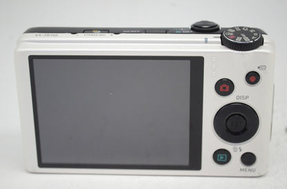 CASIO カシオ EXILIM EX-ZR100 コンパクトデジタルカメラ ホワイト 250905h