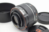 美品 SONY ソニー 85mm F2.8 SAM SAL85F28 MINOLTA αマウント 単焦点レンズ フード付 250213o