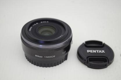 美品 Nikon ニコン 1 NIKKOR 10mm F2.8 単焦点レンズ 251104y