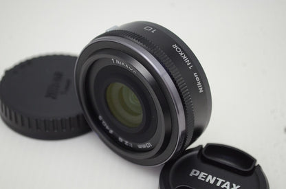 美品 Nikon ニコン 1 NIKKOR 10mm F2.8 単焦点レンズ 251104y